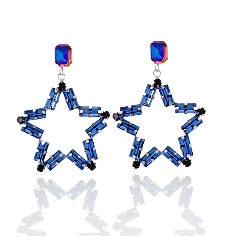 Stella-Orecchini Moda Vetro - OMM-381-204