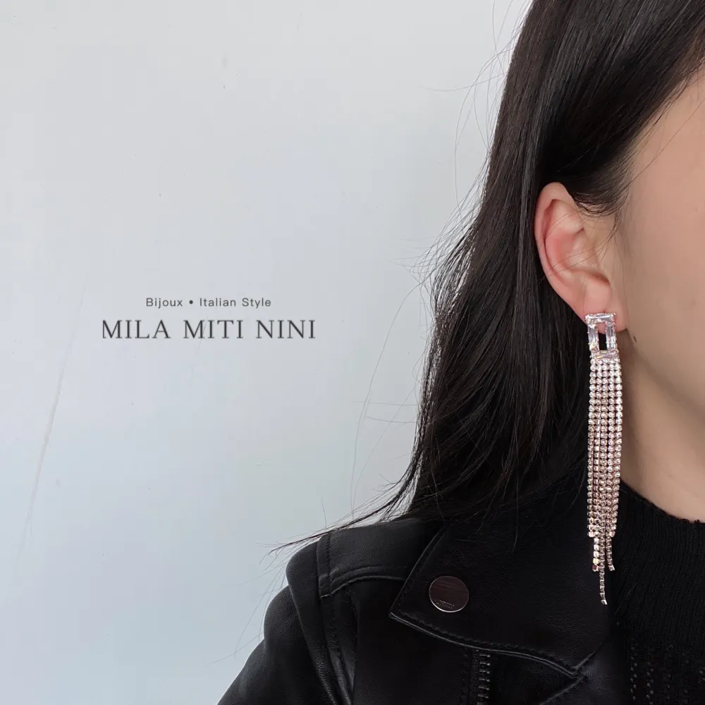 Napine-Orecchini con Zirconia - OMZ-159-19956