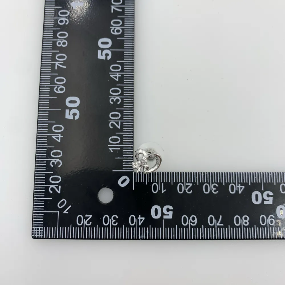 OMZ6084-Cuore Piccolo- Orecchini a Lobo - OMZ6084-Cuore Piccolo- Orecchini a Lobo