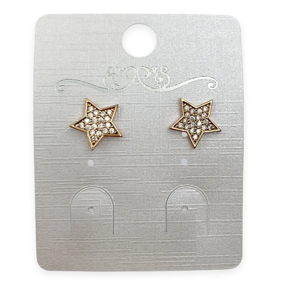 OMZ6127-Stella- Orecchini a Lobo - OMZ6127-Stella- Orecchini a Lobo