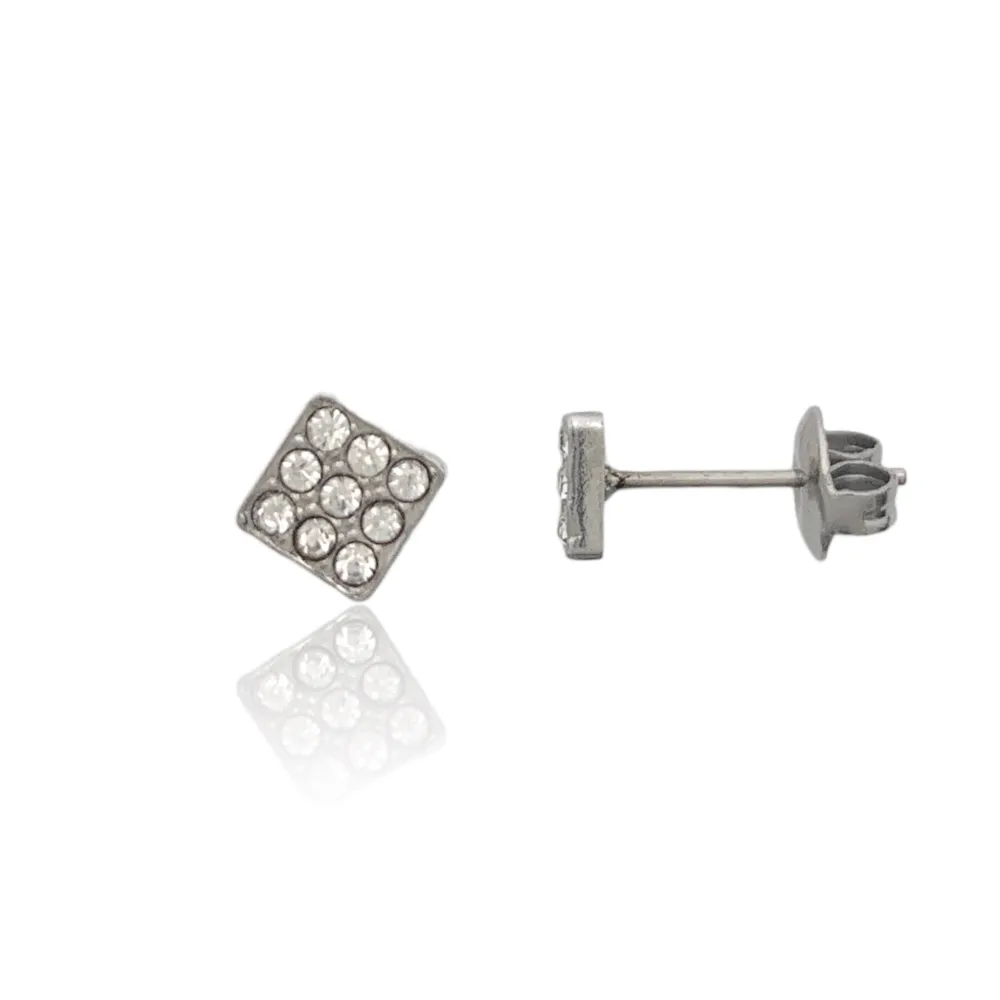 Soggetti Mix-36Paia Orecchini a Lobo in Acciaio - OPA-103-AA746E