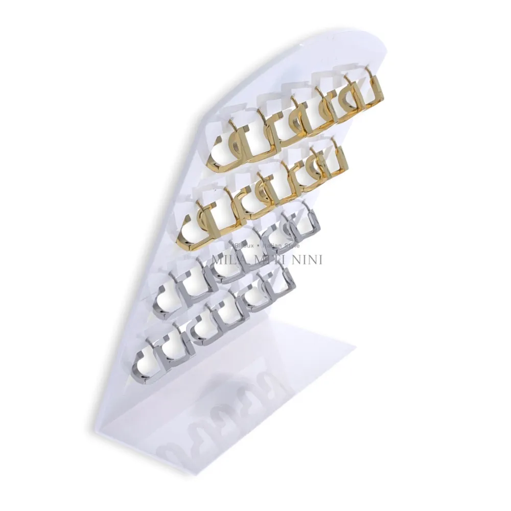 Cuore- Orecchini a Cerchio in Acciaio - OPA450-311