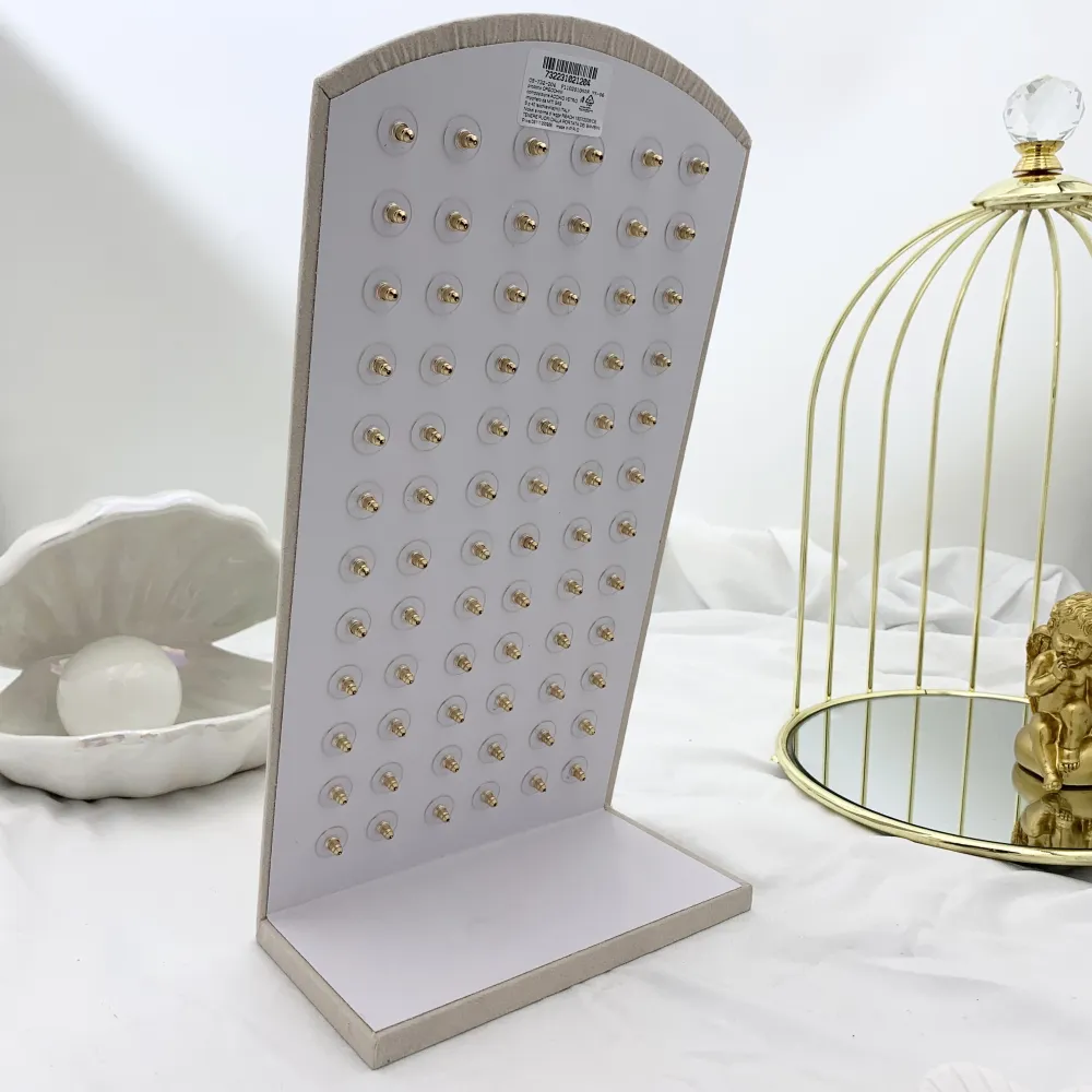 Quadrato Farfalla Quadrifoglio-36 Paia Orecchini a Lobo in Acciaio - OPA-732-204