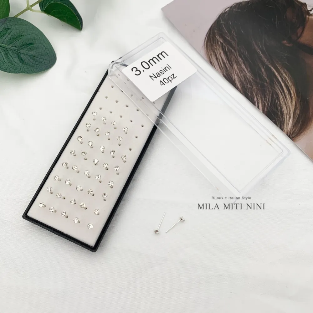 Nasini Punto Luce 3.0mm-Orecchini per Naso - PCA-135-415