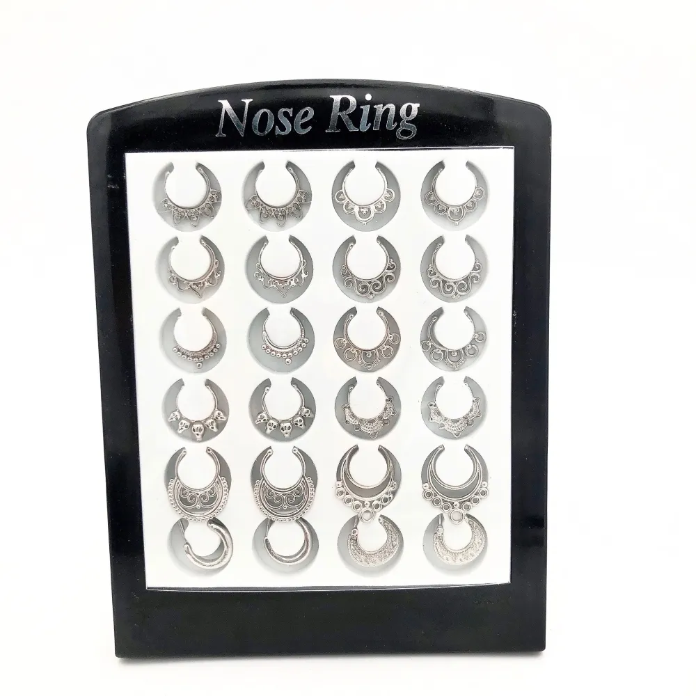 Anello in Metallo 4059 - Orecchini per Naso - PCM4059-Anello in Metallo - Orecchini per Naso