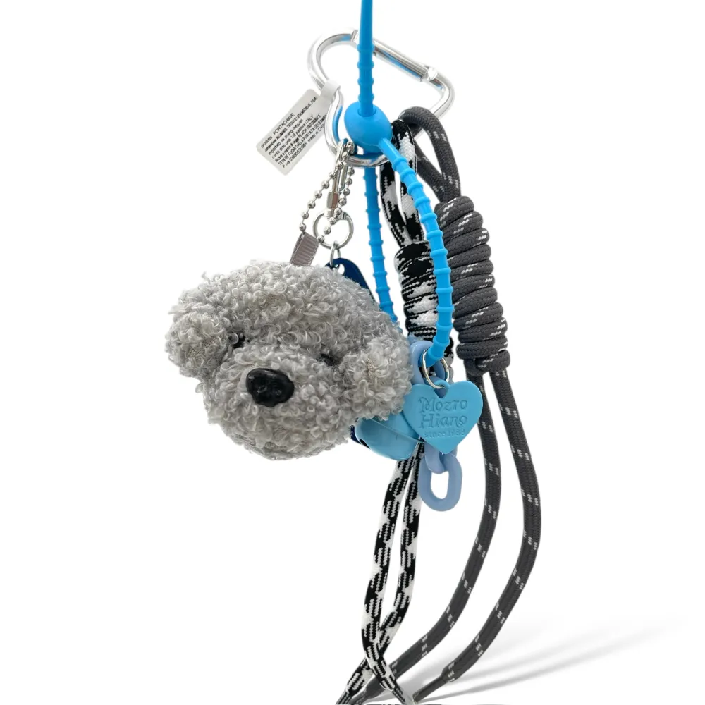 Peluche Cane-12pz Portachiavi Moda - PKM-706-63