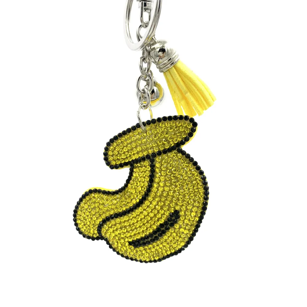 PKS7107-Banana- Portachiave in Similpelle - PKS7107-Banana- Portachiave in Similpelle