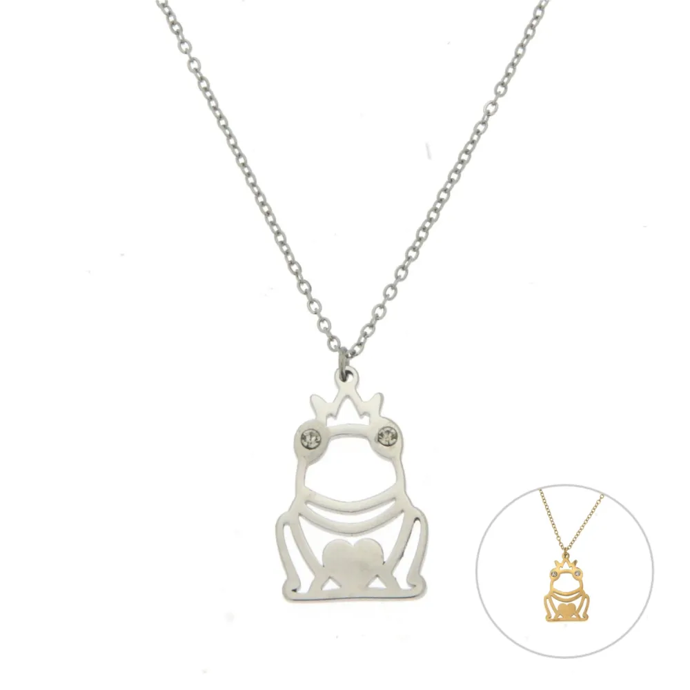 Ranocchio 3104 - Collana Fine in Acciaio - Ranocchio 3104 - Collana Fine in Acciaio