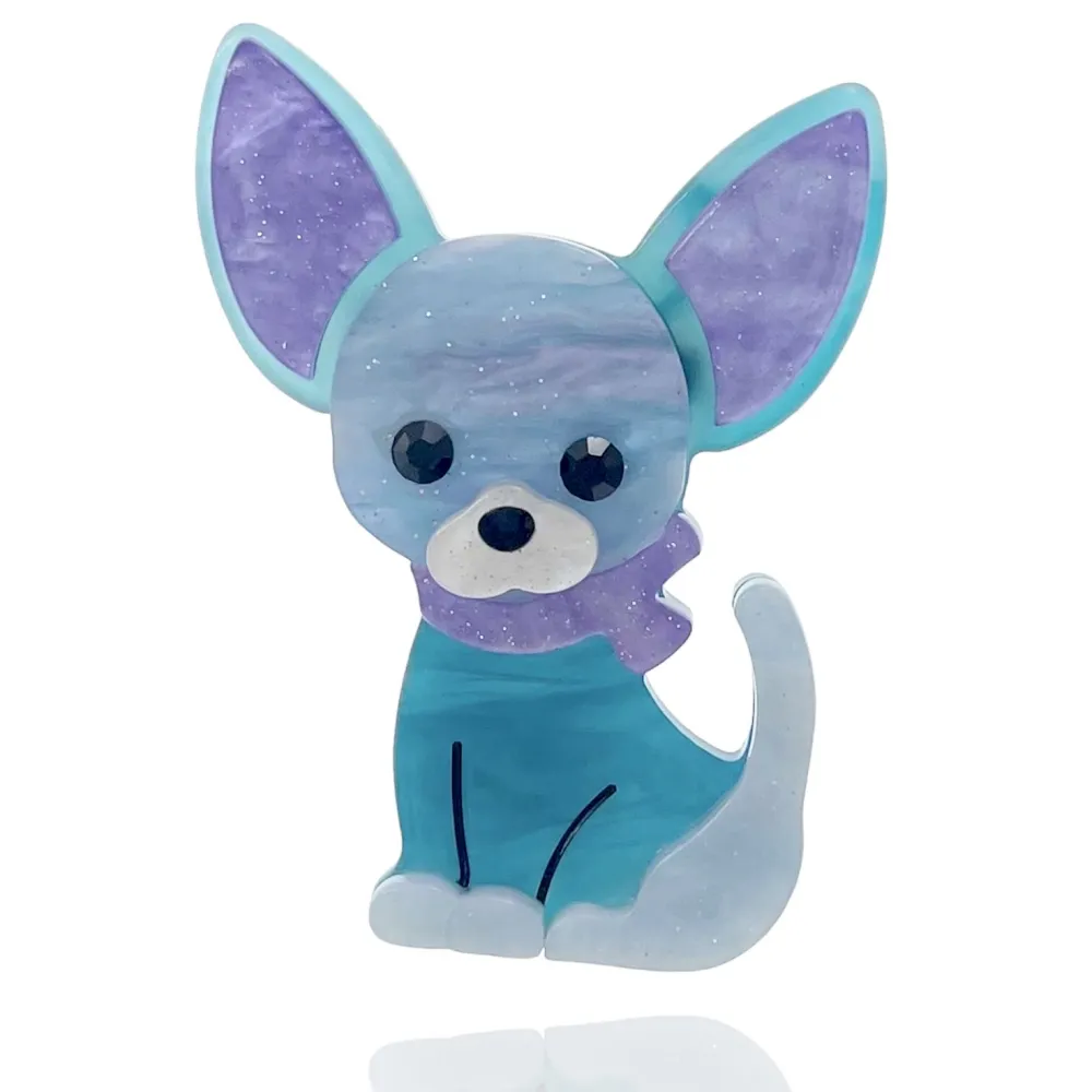 Cane Chiwawa-Spilla in Resina - SPM-0944