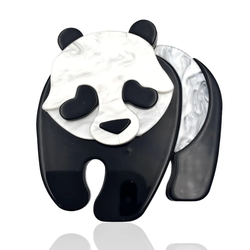 Panda-Spilla Moda in Resina - SPM-121-0091