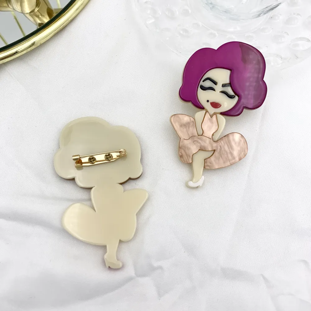 Donna-Spilla Moda in Resina - SPM-121-0112