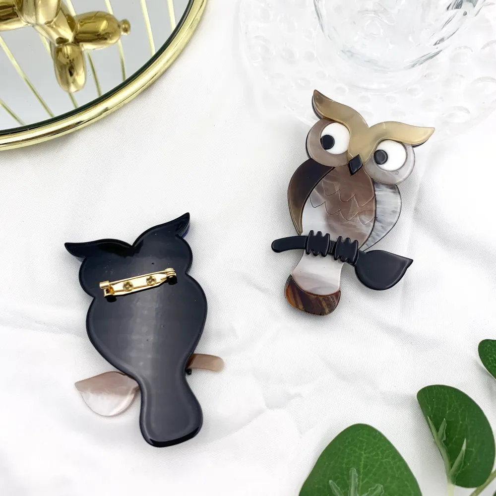 Gufo-Spilla Moda in Resina - SPM-121-69