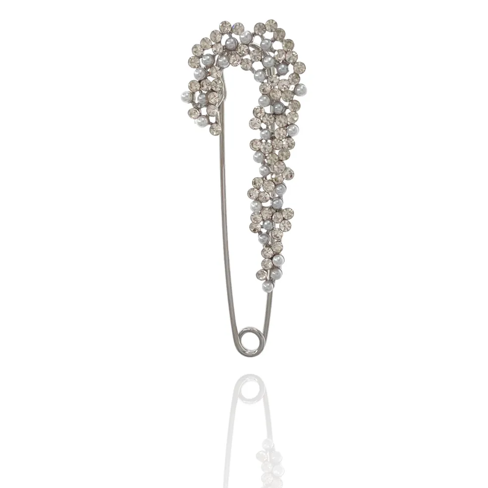 Perline e Strass-Spilla da Balia in Metallo - SPM-312-362