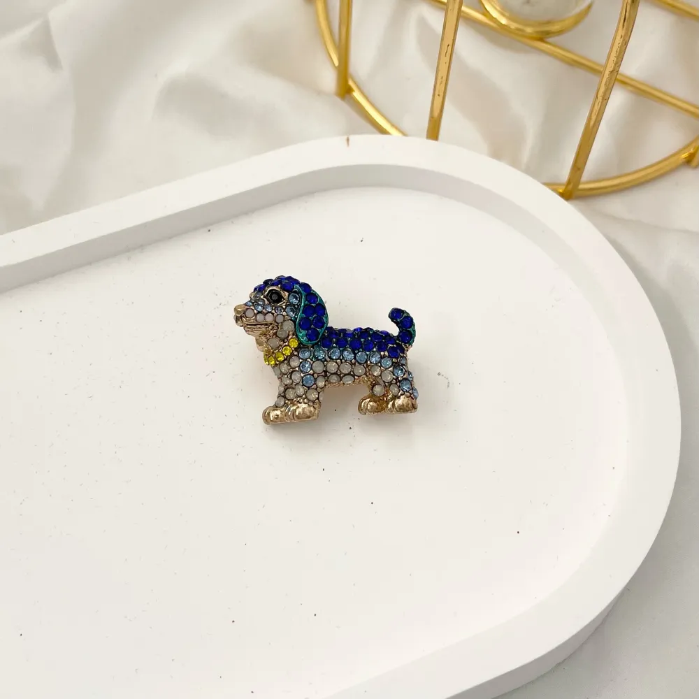 Cagnolino-Spilla in Metallo - SPM-321-374