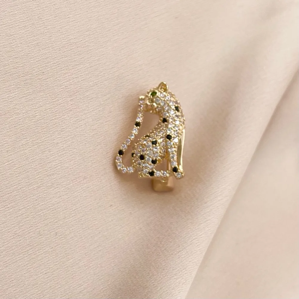 Pantera-Spilla Piccola con Zirconia - SPM-506-204 Pantera