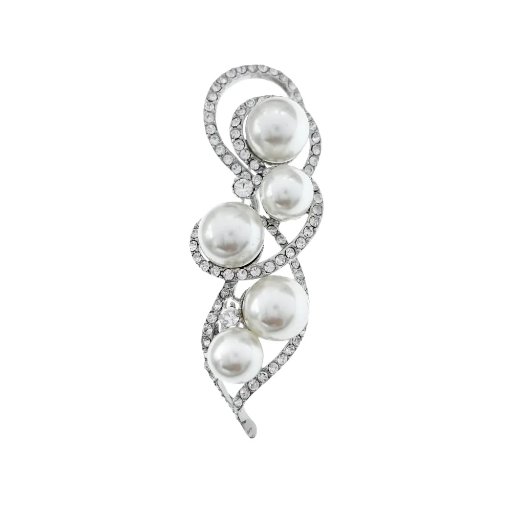 SPM7432-Fantasia con Perla- Spilla - SPM7432-Fantasia con Perla- Spilla