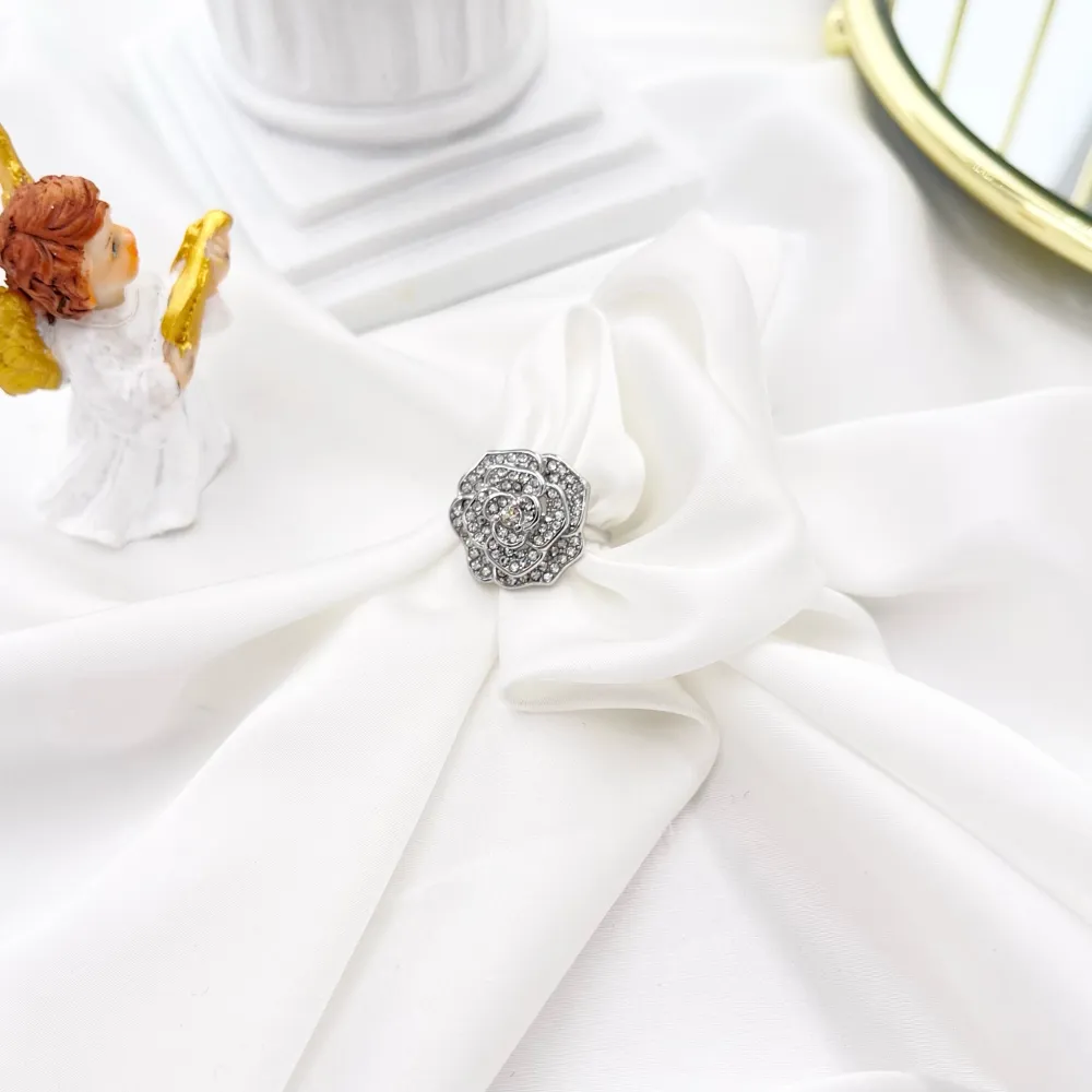 Rosa-Anello Regolabile in Acciaio - AAR-103-AA3363R