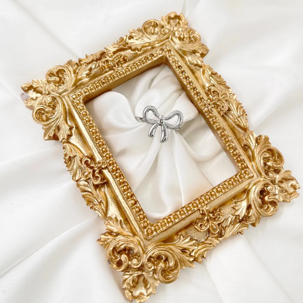 Fiocco -Anello Regolabile in Acciaio - AAR-413-1299