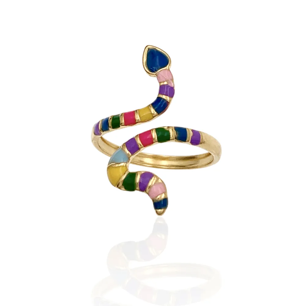 Mix Modelli Smaltati-36Pz Anelli Regolabili in Acciaio - AAR-732-19