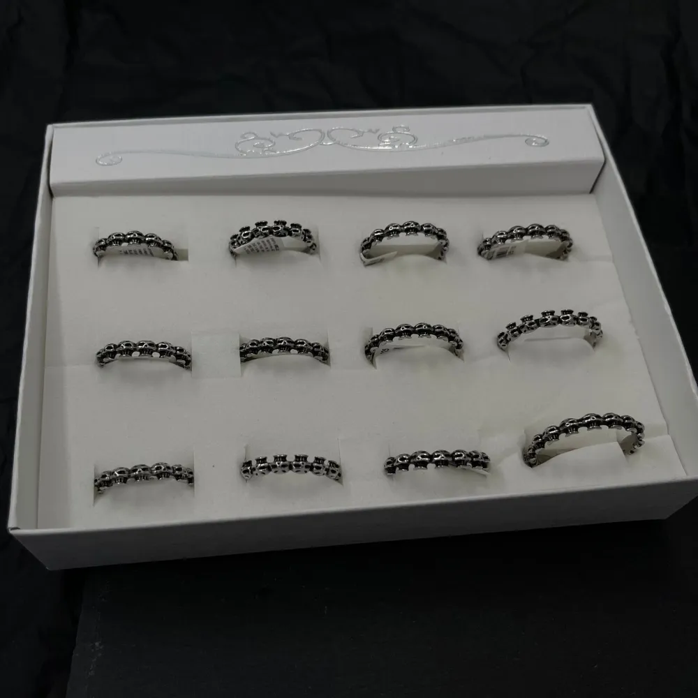 Fede con Teschio-Anello in Acciaio con Misure - AAU-105-148