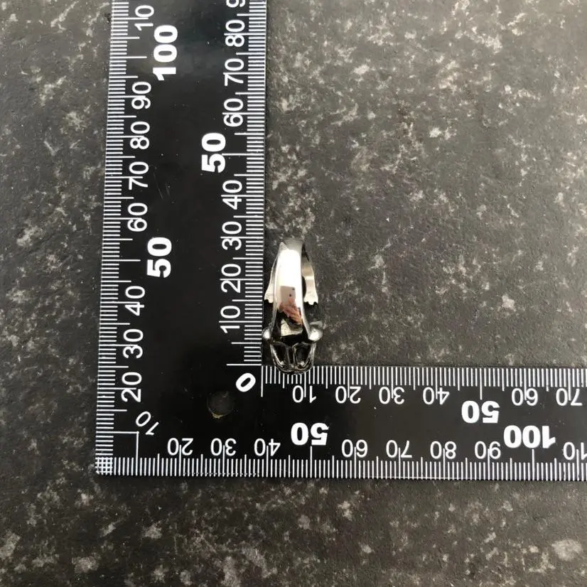 Cane-12 pz Anelli in Acciaio - AAU-518-07