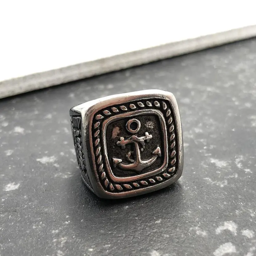 Ancora -12 pz Anelli in Acciaio - AAU518-155