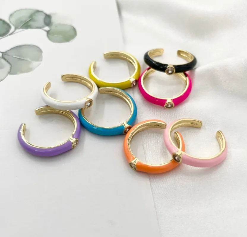 Punto Luce-36Pz Anelli Smaltati Regolabili - AMR-426-42