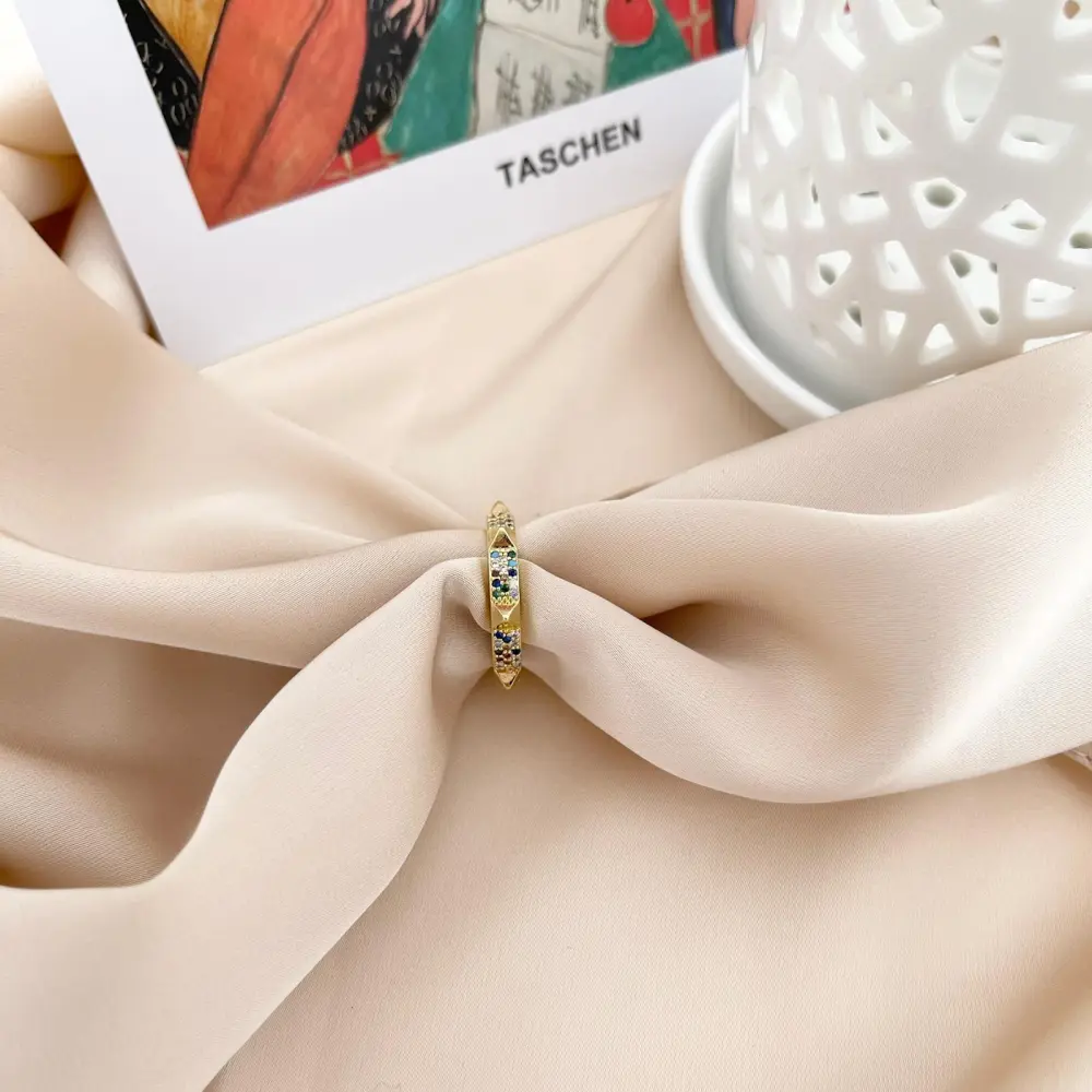 AMR7372-Borchie- Anello Regolabile - AMR7372-Borchie- Anello Regolabile