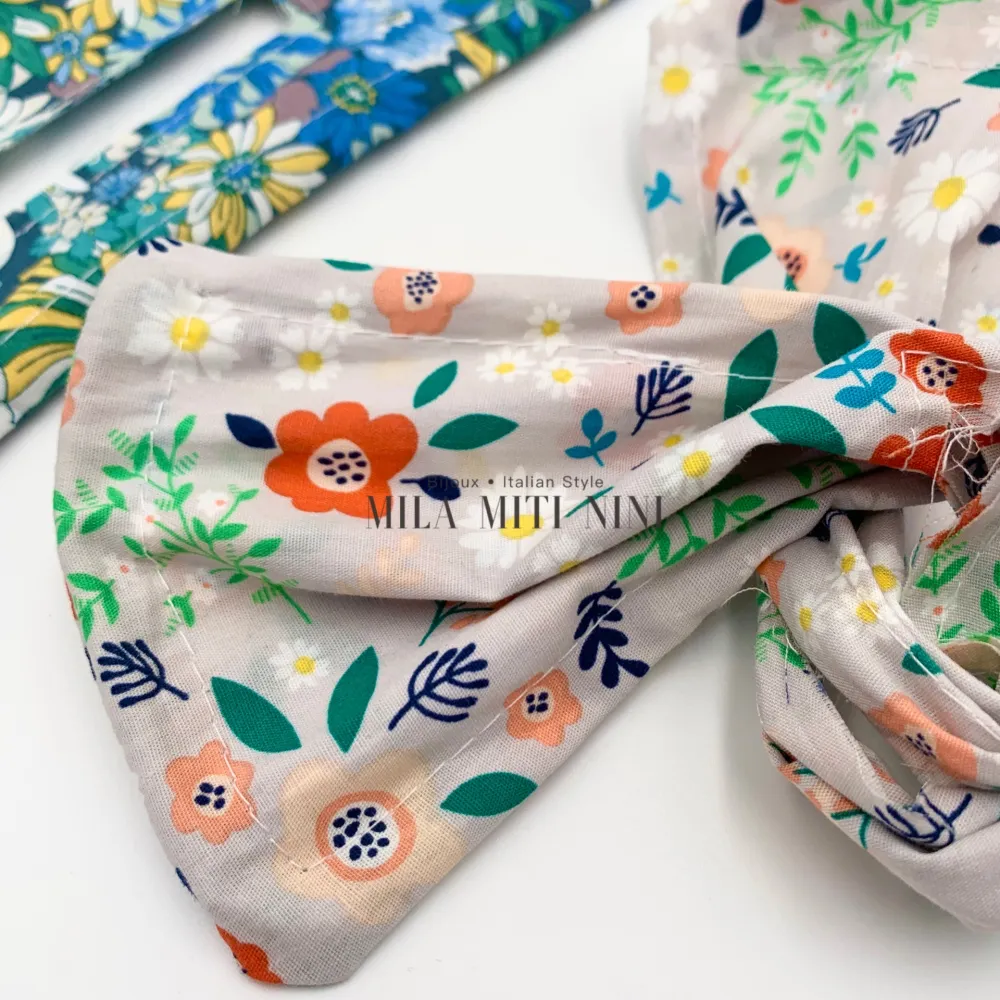 AXC143-82-Floreale-12pz Fasce per fare Chignon - AXC143-82-Floreale-12pz Fasce per fare Chignon