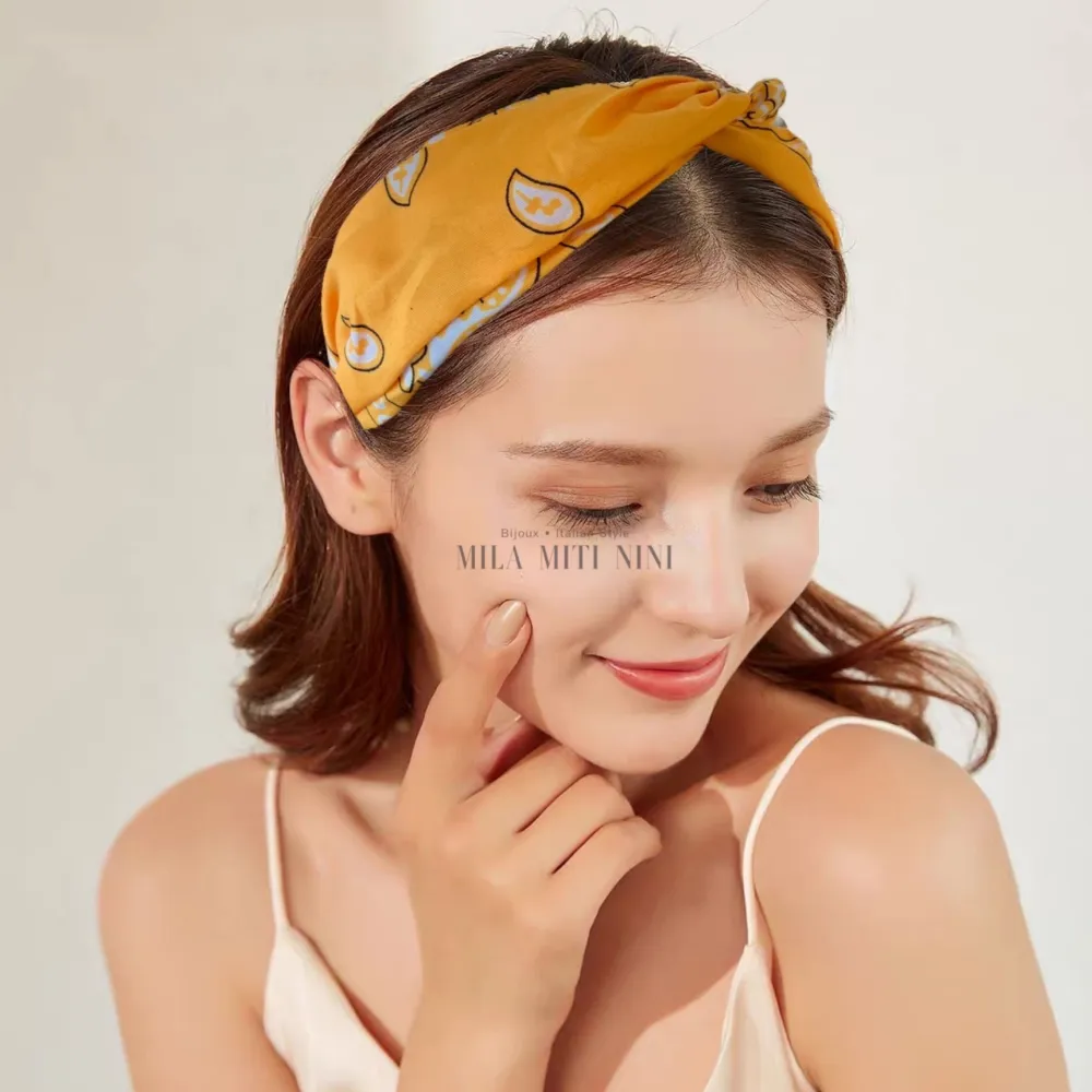 AXC472-05-Nodo-12pz Cerchietti per Capelli - AXC472-05-Nodo-12pz Cerchietti per Capelli