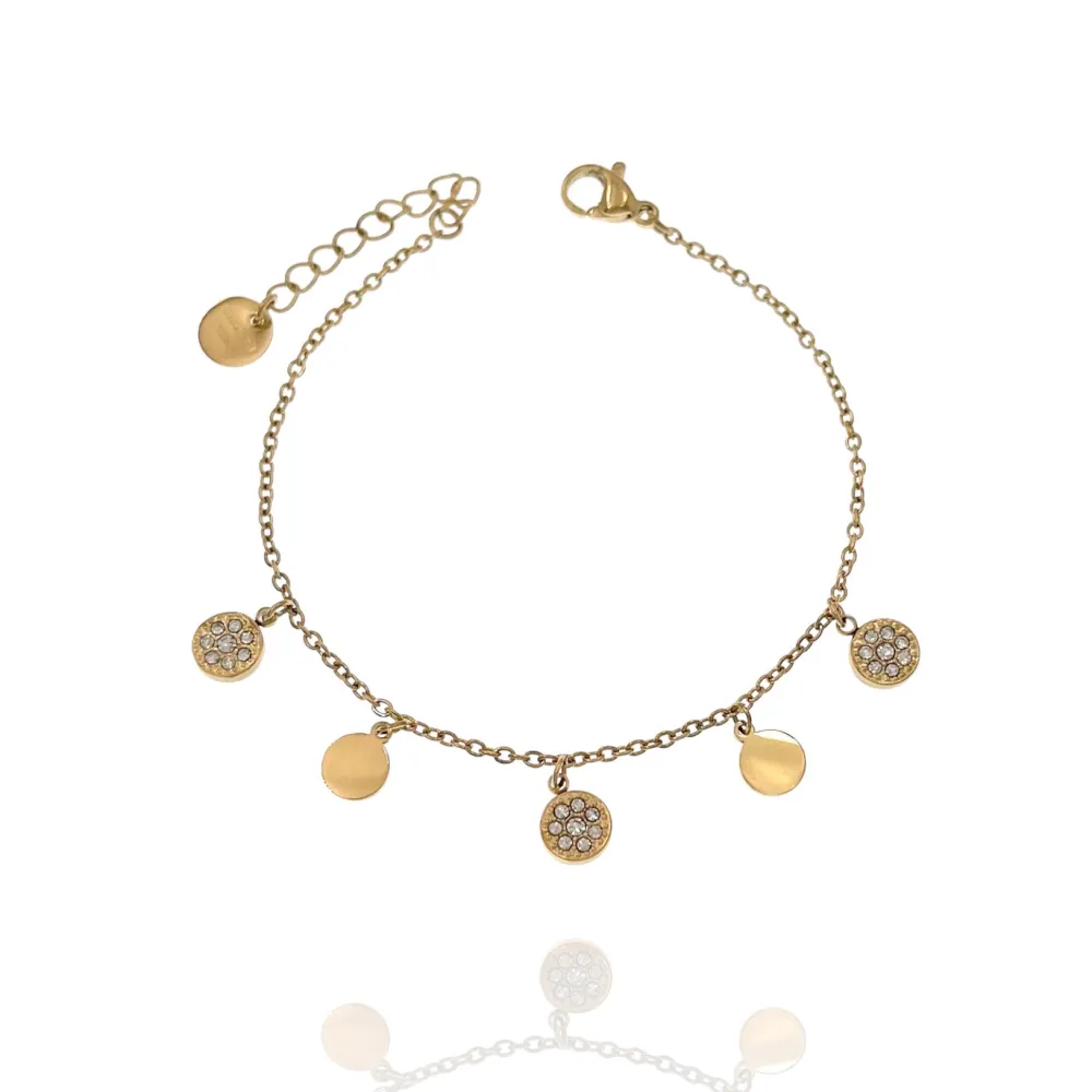 Tondo -Bracciale in Acciaio - BAC-103-AA2342B