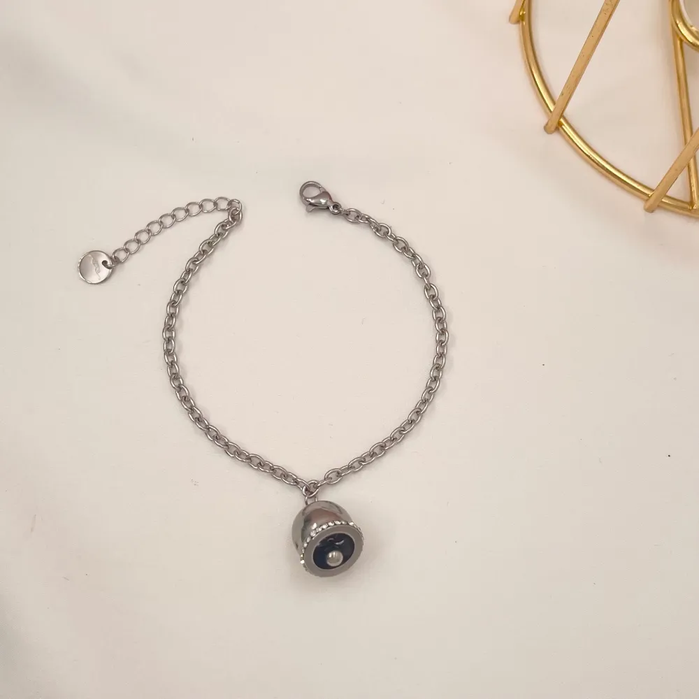 Campanello-Bracciale in Acciaio - BAC-103-AA2357B