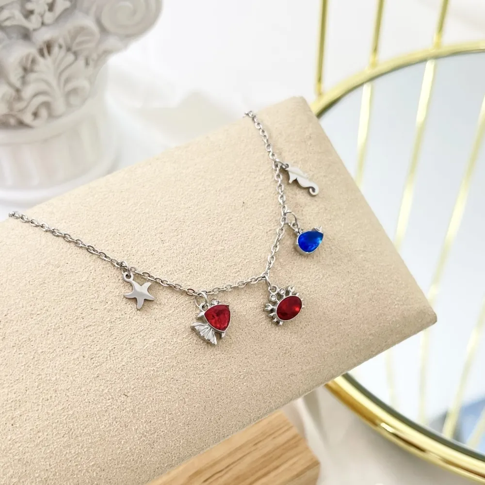 Mare -Bracciale in Acciaio con Chiusura - BAC-103-AA2747B