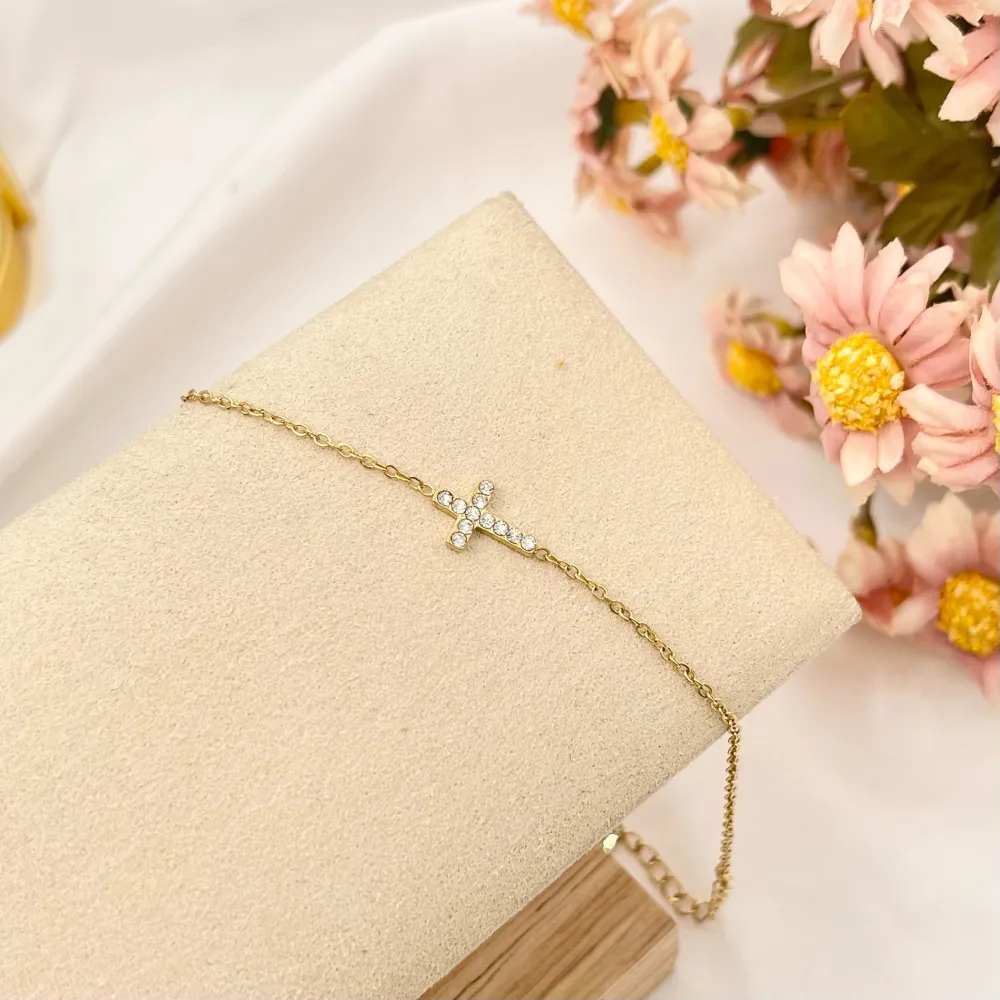 Croce-Bracciale in Acciaio EMANA - BAC-103-AA2817B