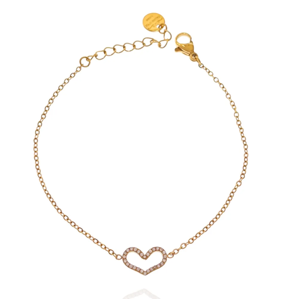 Cuore Vuoto-Bracciale in Acciaio EMANA - BAC-103-AA2819B