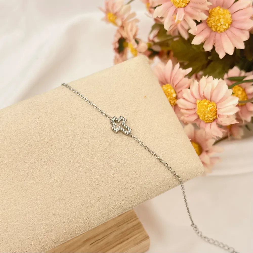 Croce-Bracciale in Acciaio EMANA - BAC-103-AA2833B