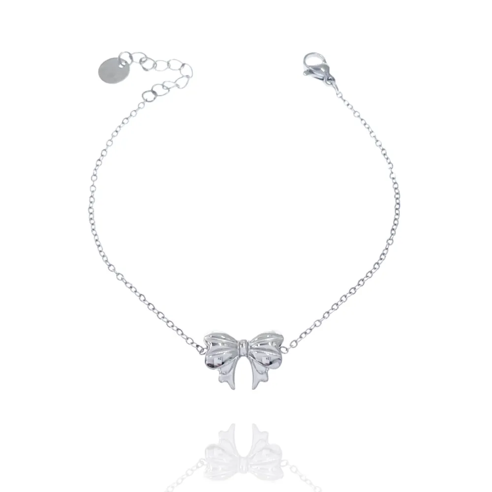 Fiocco-Bracciale in Acciaio - BAC-103-AA3895B