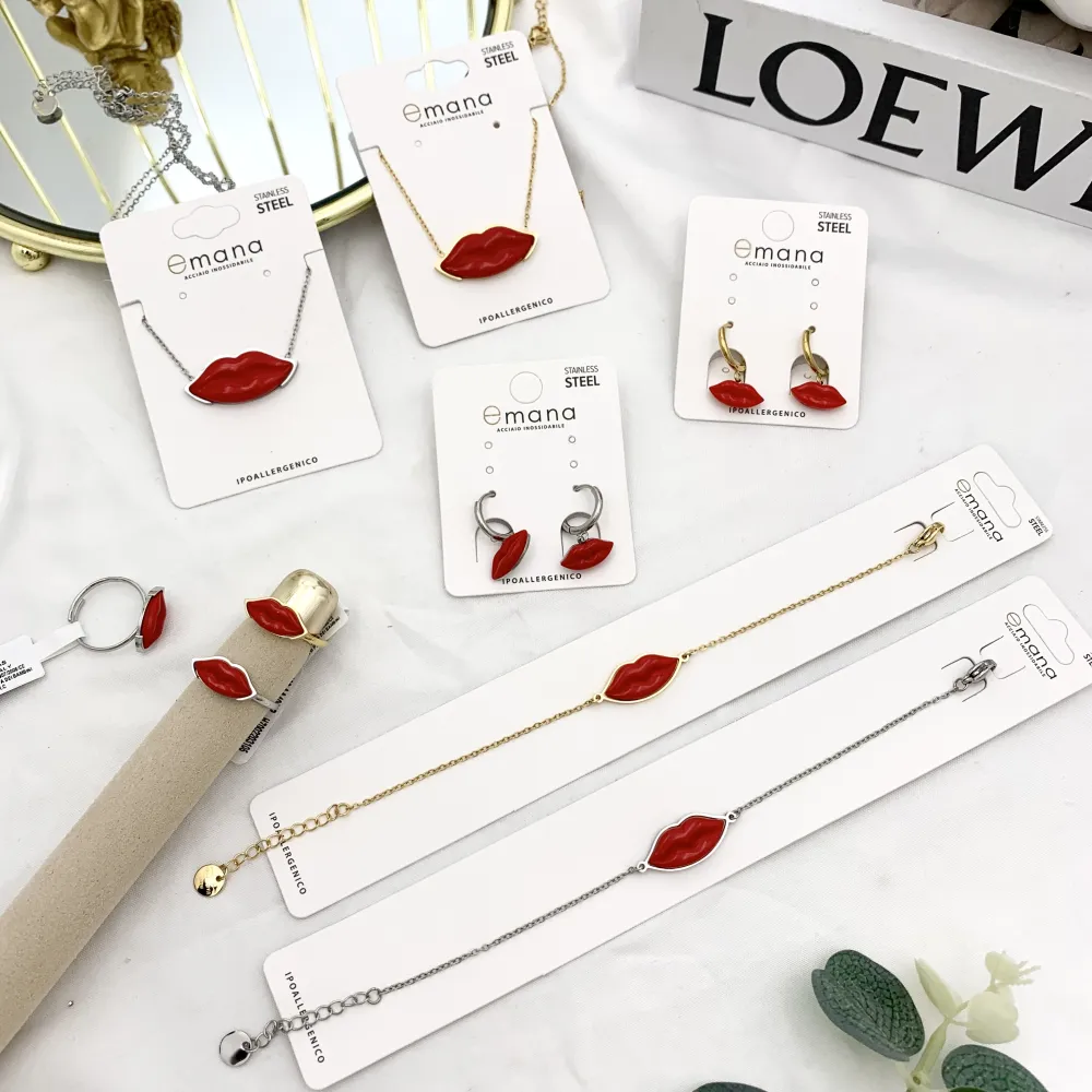 Bocca-Bracciale in Acciaio con Chiusura - BAC-103-AA4058B