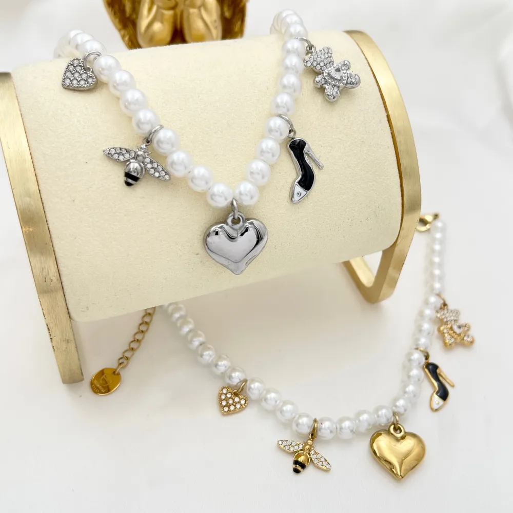 Cuore Ape Orsetto-Bracciale in Acciaio - BAC-103-AA5306B