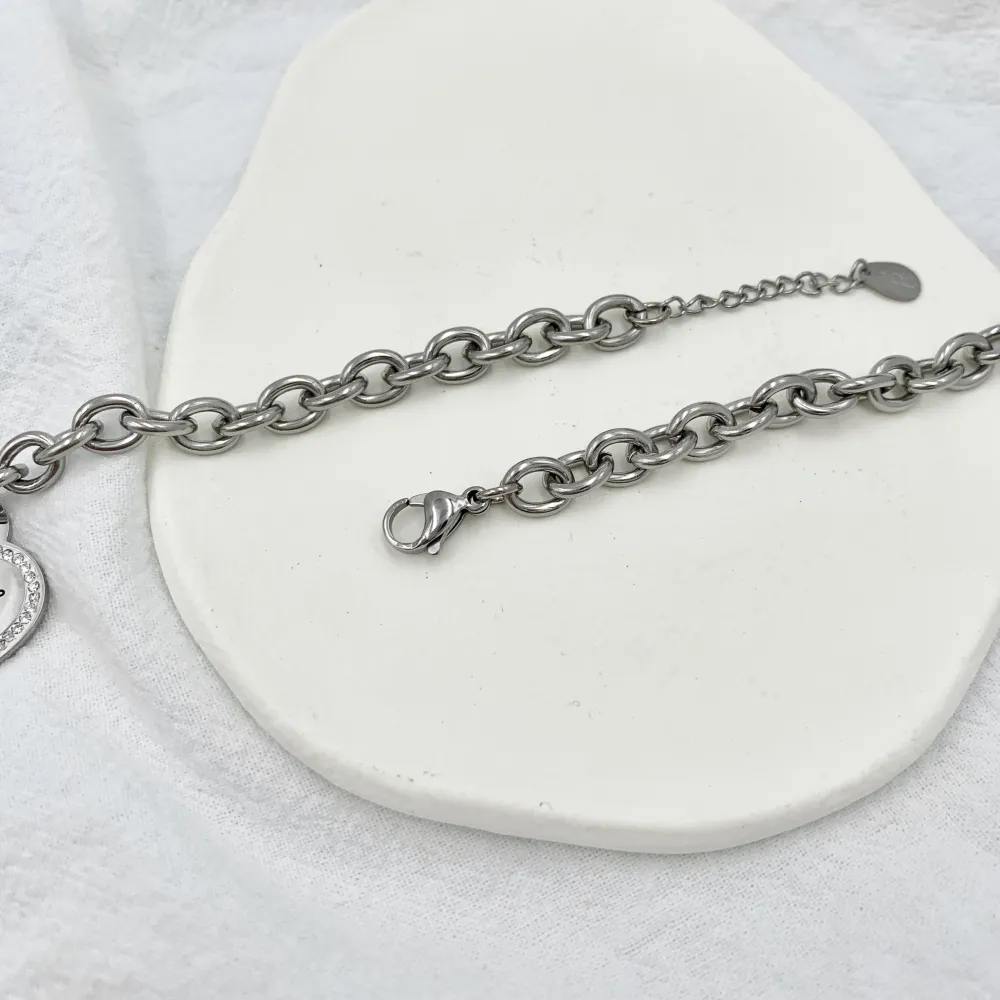 Buongiorno Principessa-Bracciale con Scritte in Acciaio - BAC-413-1021