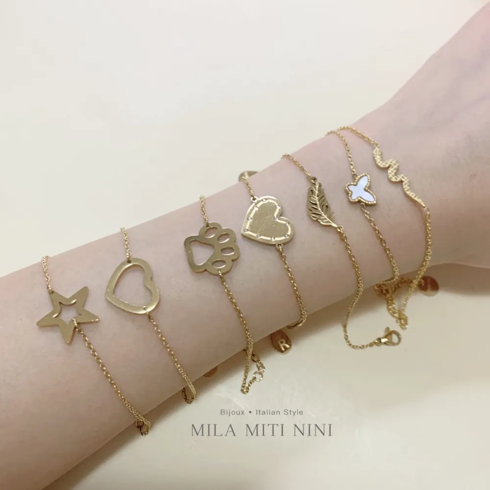 Farfalla -Bracciale in Acciaio con Chiusura - BAC-413-1762