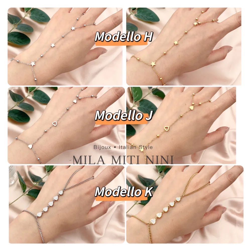 Cuore Vuoto-Baciamano in Acciaio - BAC-413-1853 Modello I