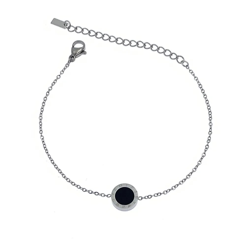 N.Romani-Bracciale in Acciaio con Chiusura - BAC413-2482