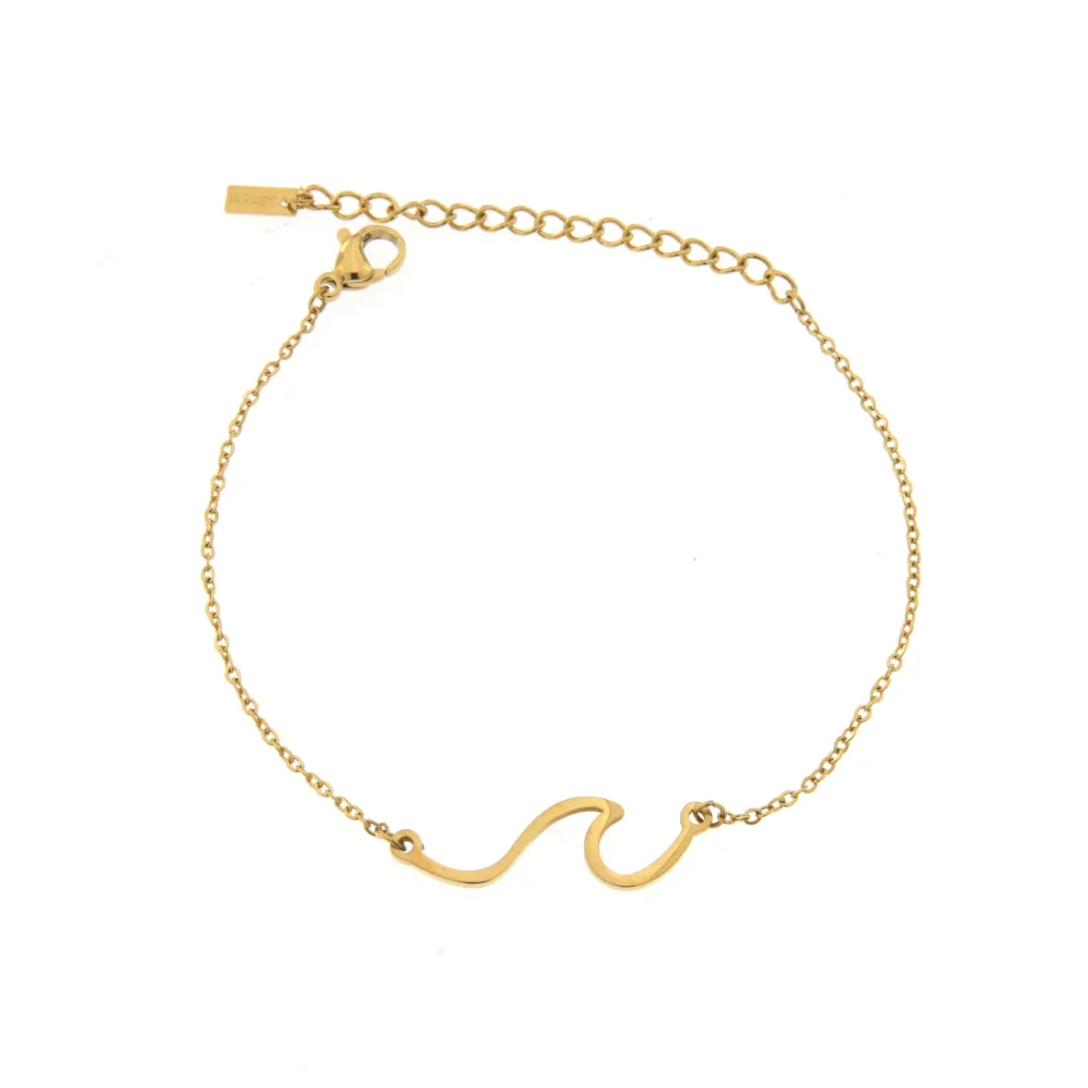 BAC6606-Onda- Bracciale in Acciaio con Chiusura - BAC6606-Onda- Bracciale in Acciaio con Chiusura