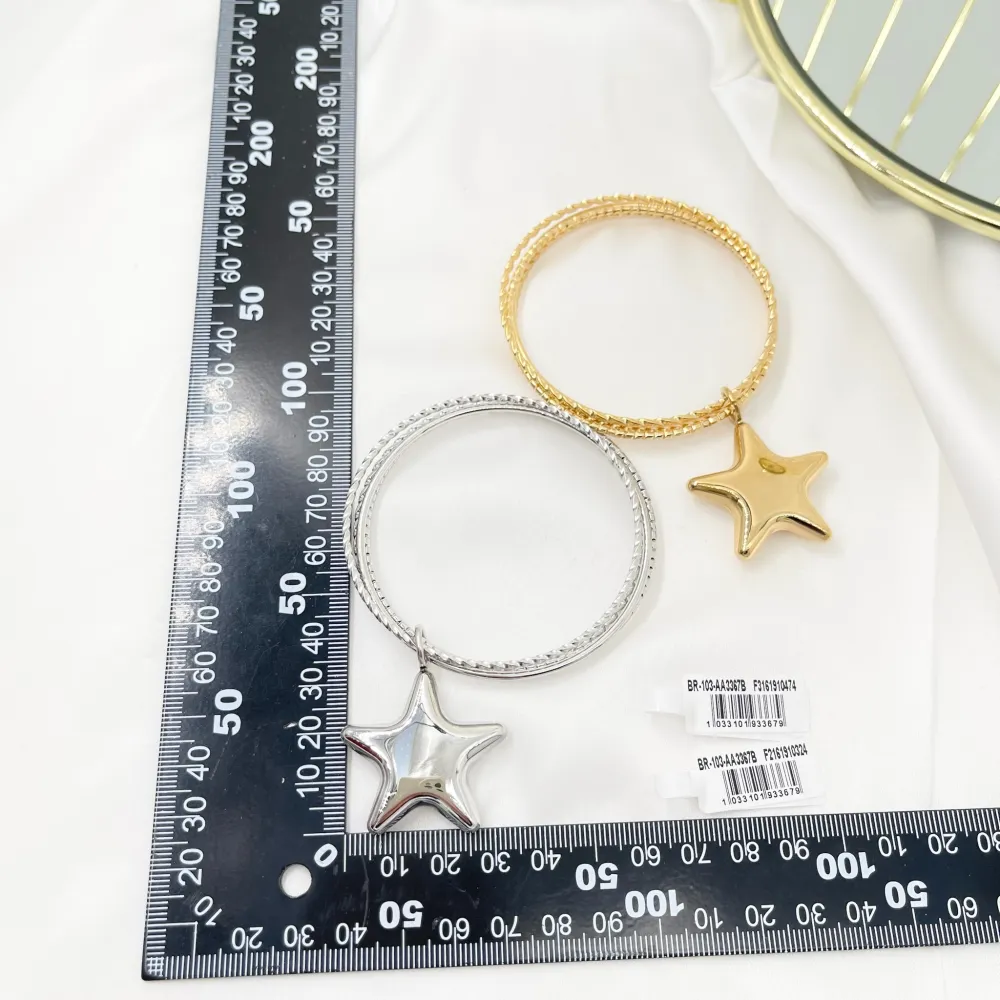 Stella-Bracciali Multifili Rigidi in Acciaio - BAR-103-AA3367B