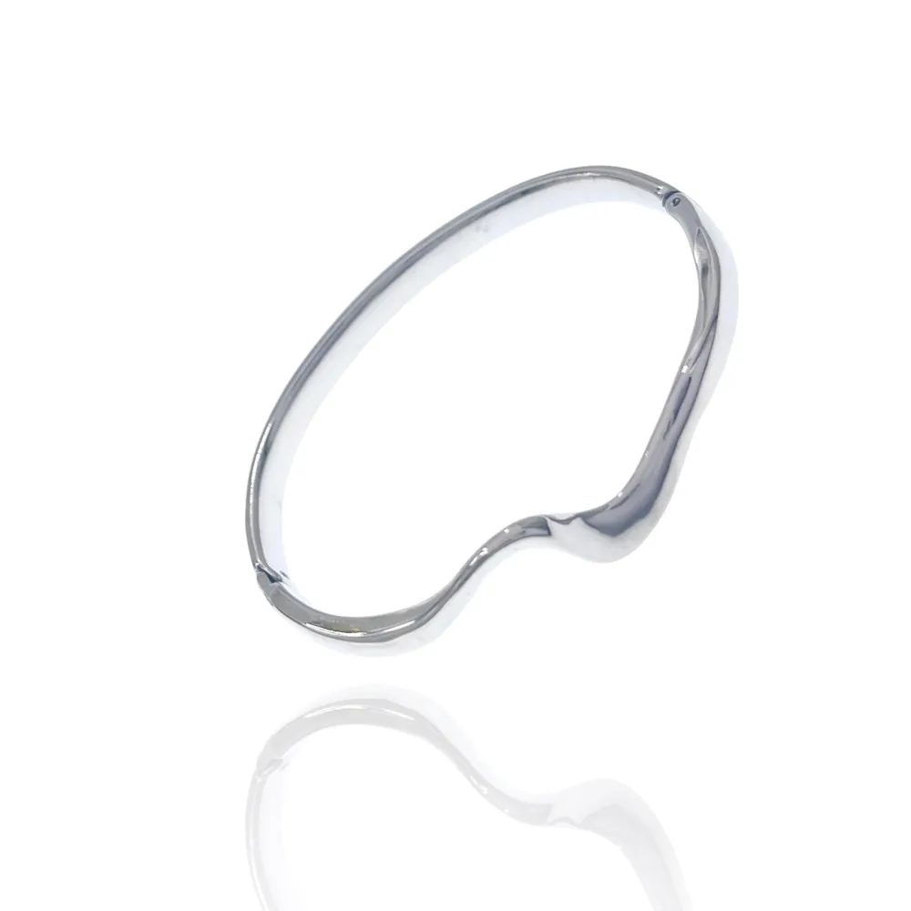 Onda-Bracciale Rigido in Acciaio - BAR-413-063