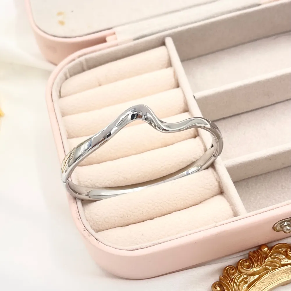 Onda-Bracciale Rigido in Acciaio - BAR-413-063