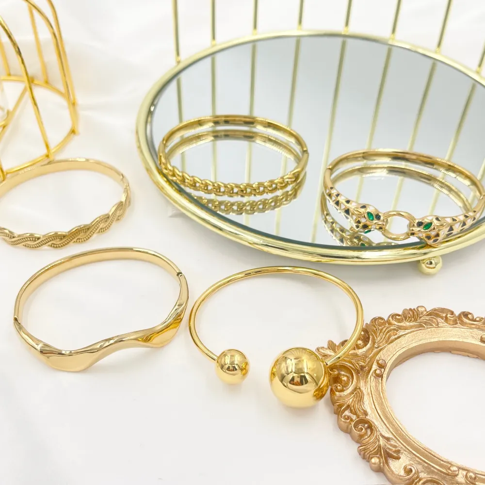 Pantera--Bracciale Rigido in Acciaio - BAR-413-121