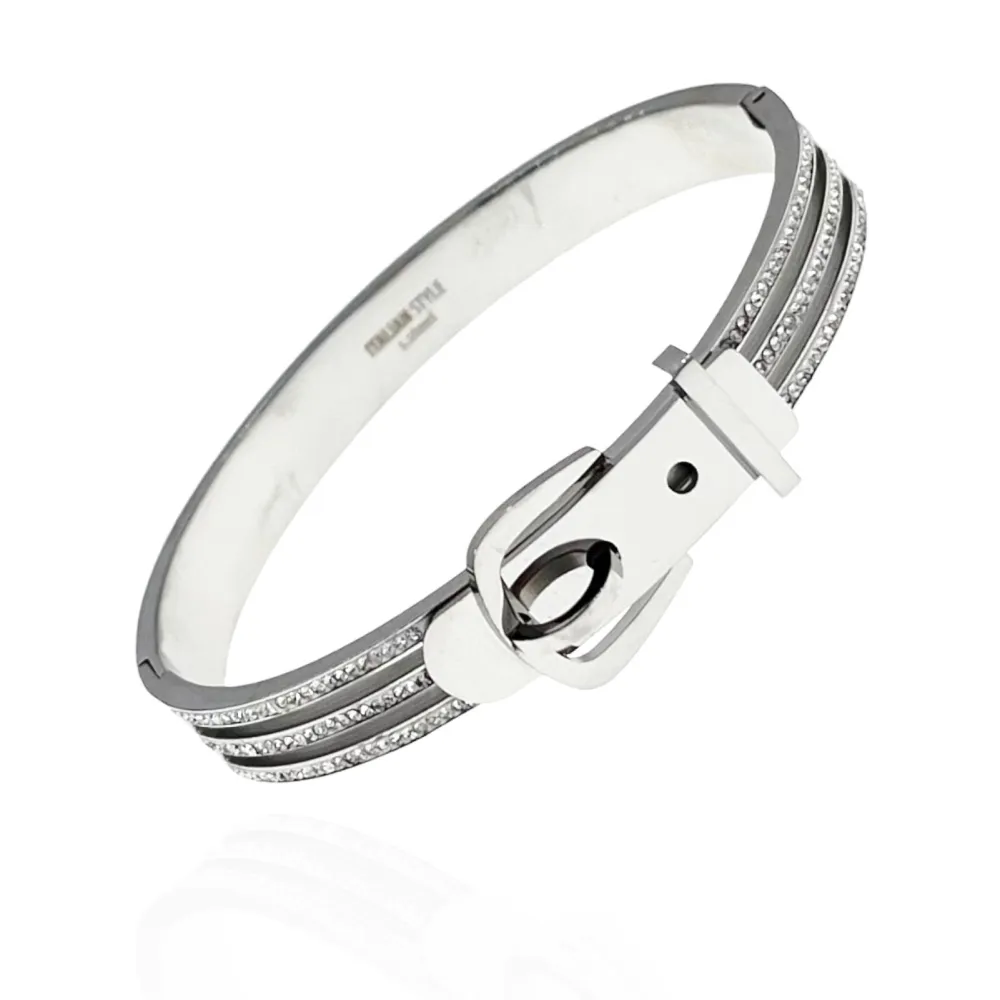 Cintura-Bracciale Rigido in Acciaio - BAR-413-1609