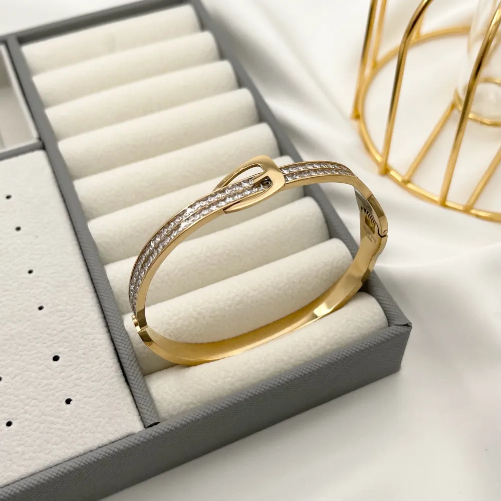 Cintura-Bracciale Rigido in Acciaio - BAR-413-2266